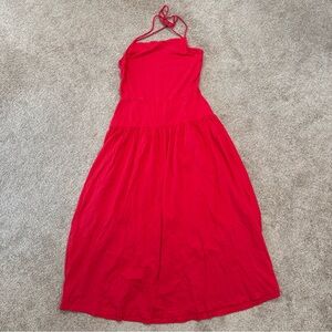 Women’s Free People Julietta Midi Dress Red